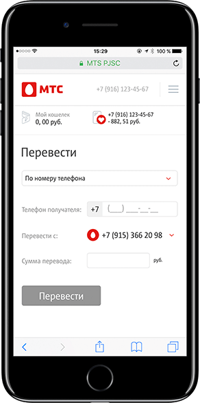 Молниеносные переводы